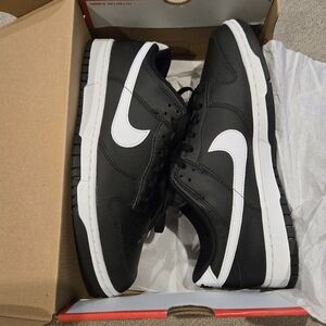 New Nike Dunk Low Black Panda 2.0 Size 12 Men